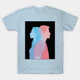 Pink and Cyan T-Shirt